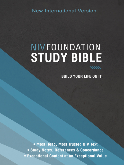Title details for NIV Foundation Study Bible by Zondervan - Wait list